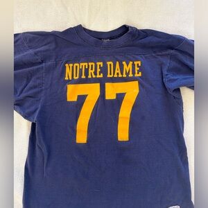 Vintage Notre Dame Shirt 77